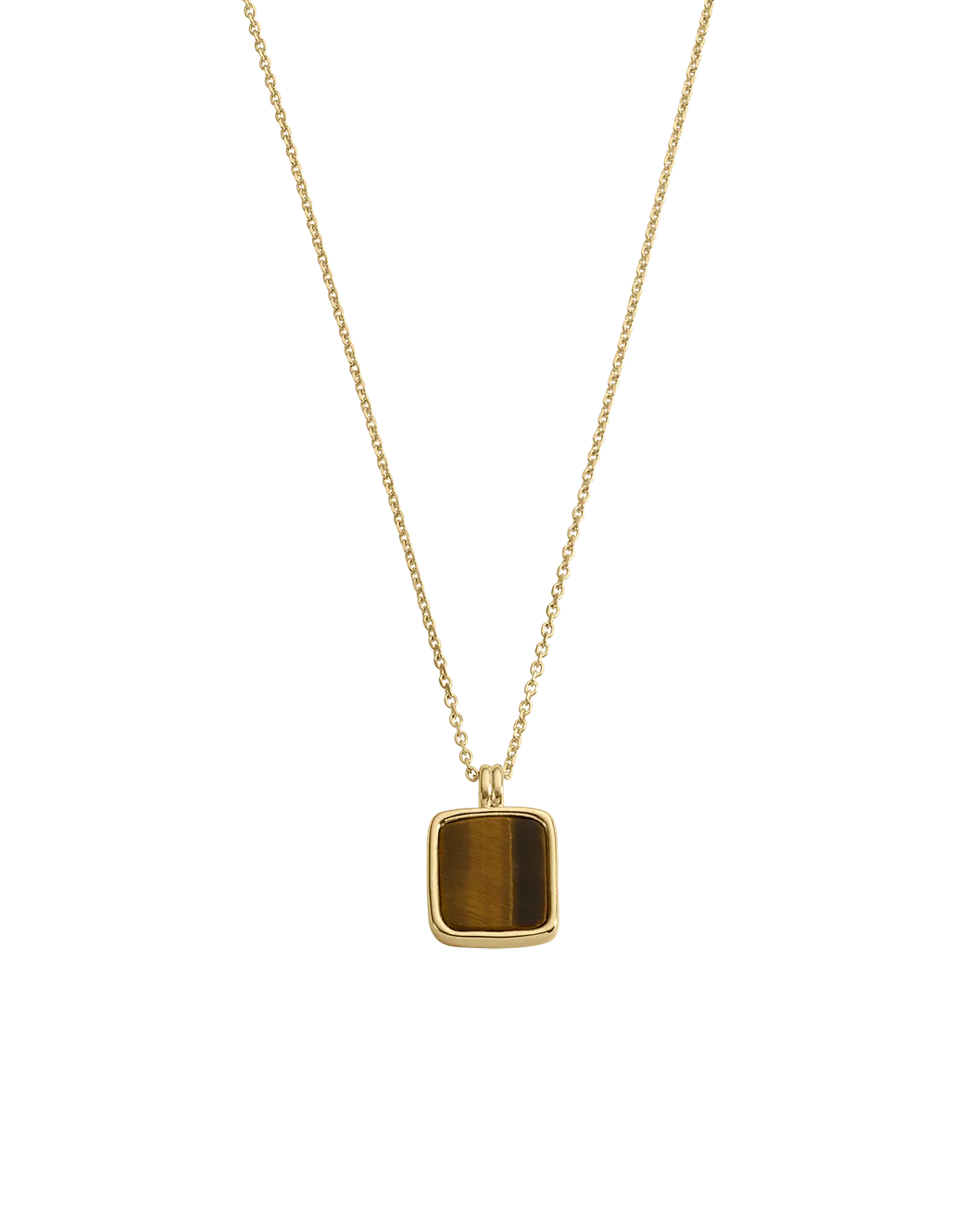 Tigers Eye Pendant Necklace