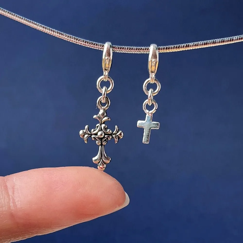 Tiny Cross Charm