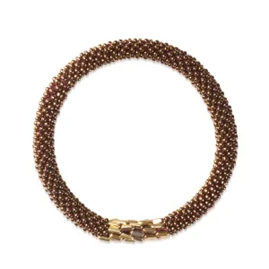 Twilight on Tuscany | Himalayan Glass Bead Bracelet