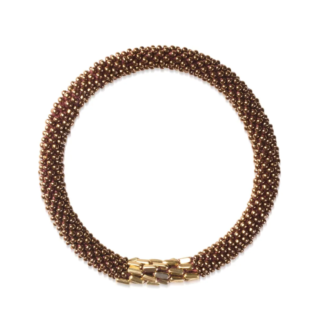 Twilight on Tuscany | Himalayan Glass Bead Bracelet