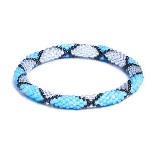 Undercurrents | Himalayan Glass Bead Bracelet