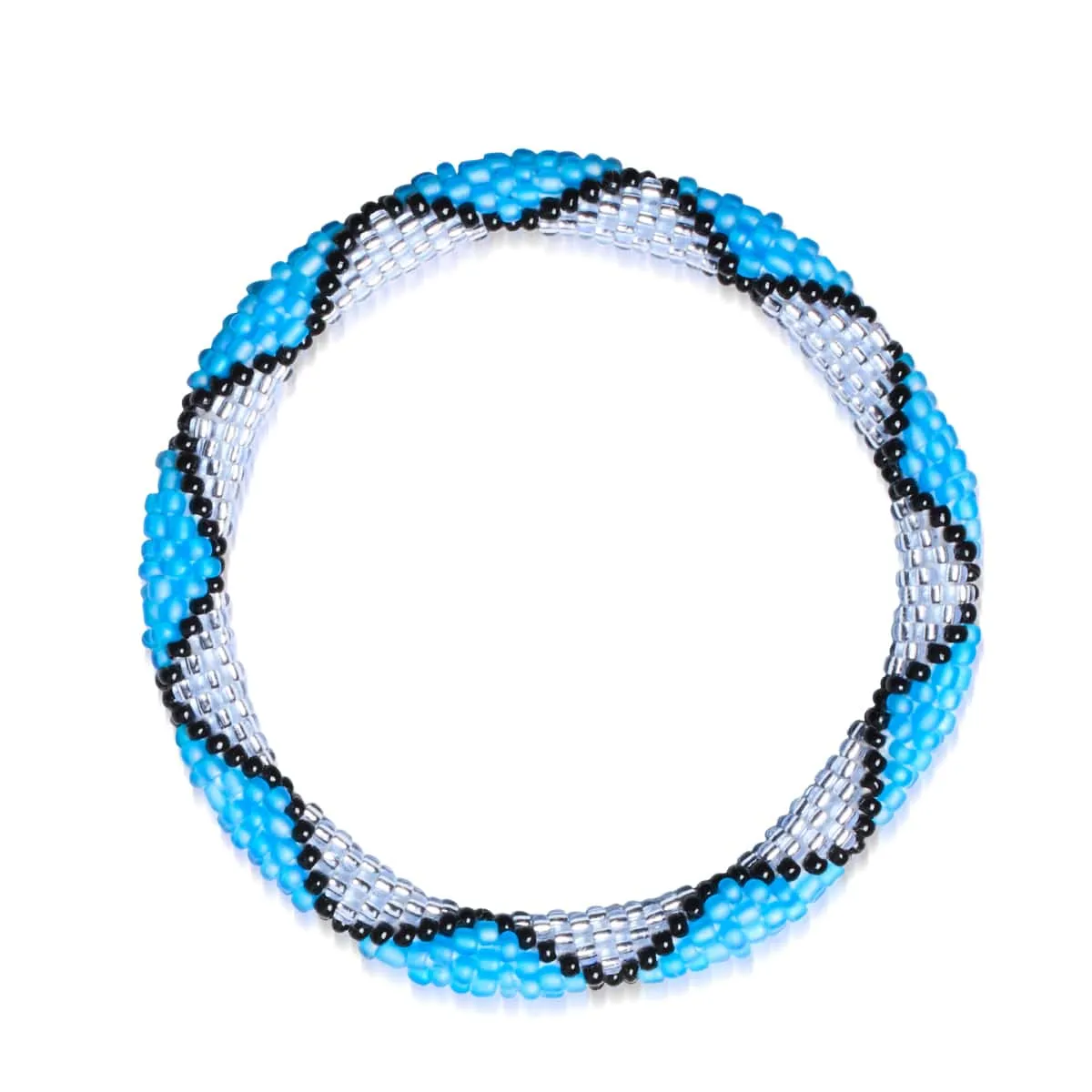 Undercurrents | Himalayan Glass Bead Bracelet