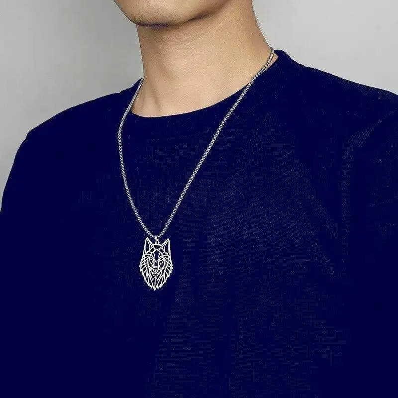 Unisex Stainless Steel Necklace Pendant Chain Punk Fashion Luxury Jewelry Vintage Style Excellent Gift For Your Loved Ones