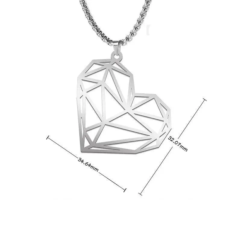 Unisex Stainless Steel Necklace Pendant Chain Punk Fashion Luxury Jewelry Vintage Style Excellent Gift For Your Loved Ones