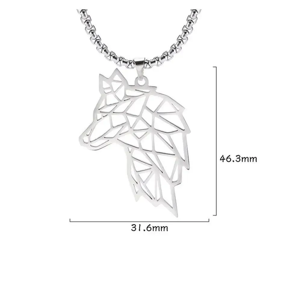 Unisex Stainless Steel Necklace Pendant Chain Punk Fashion Luxury Jewelry Vintage Style Excellent Gift For Your Loved Ones