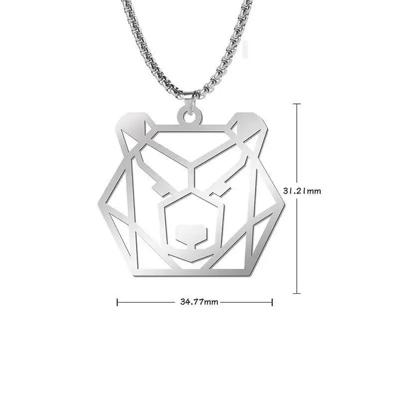 Unisex Stainless Steel Necklace Pendant Chain Punk Fashion Luxury Jewelry Vintage Style Excellent Gift For Your Loved Ones