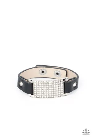 Urban Rivalry Black Paparazzi Bracelet