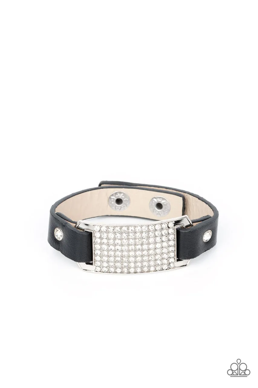 Urban Rivalry Black Paparazzi Bracelet
