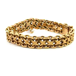 W&H Estate Figure 8 Woven Bracelet