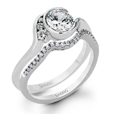 Wedding Set in 18k Gold with Diamonds