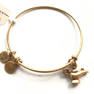 Women's Alex And Ani | Lamp of Light Bangle Bracelet | Raf Gold