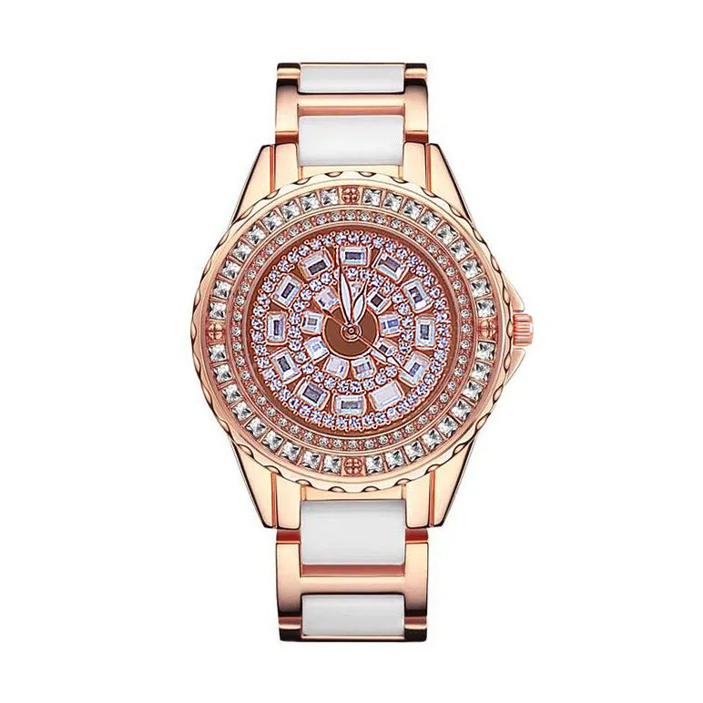 Women's Fashion Simple Full Diamond Watch