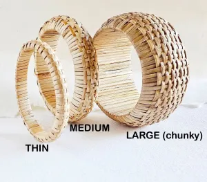 Woven Rattan Bracelets