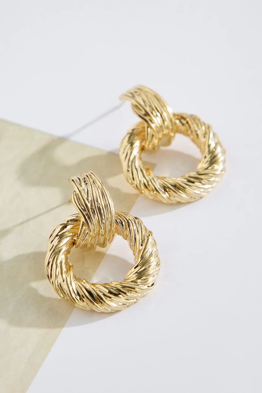 Zahara Earrings Gold