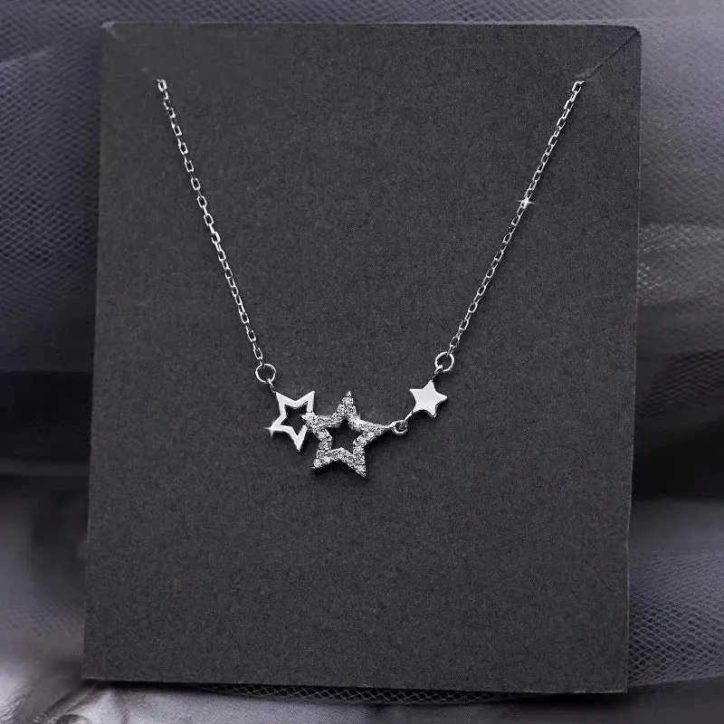 Zircon Star Necklace for Women
