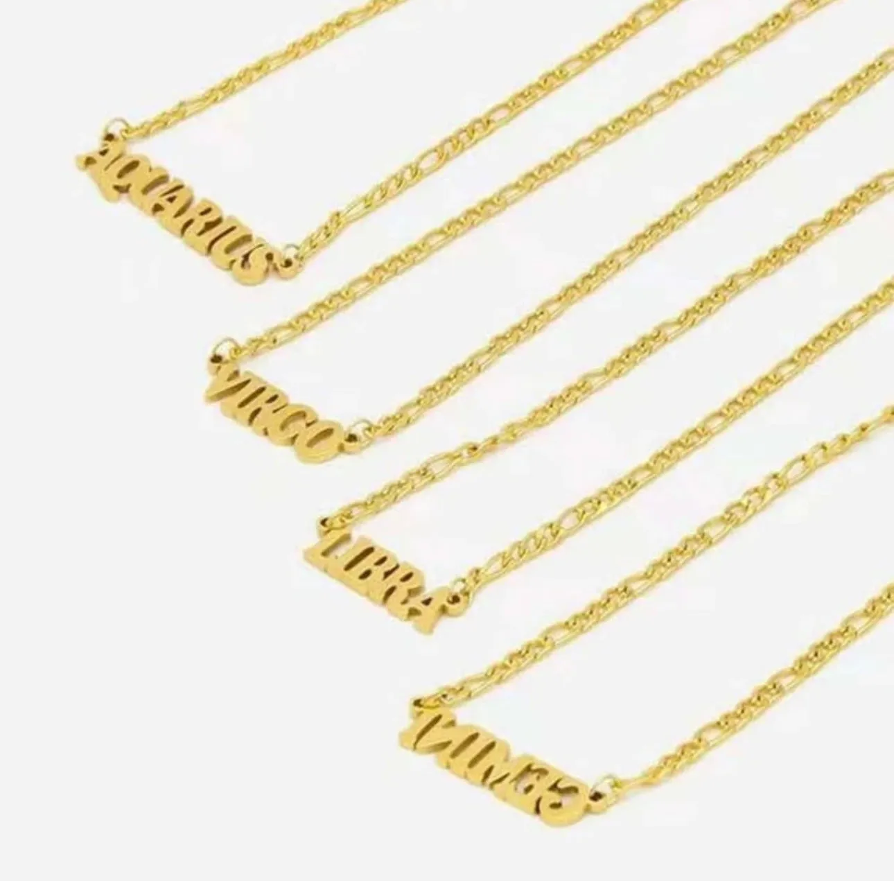 Zodiac Gold Necklace
