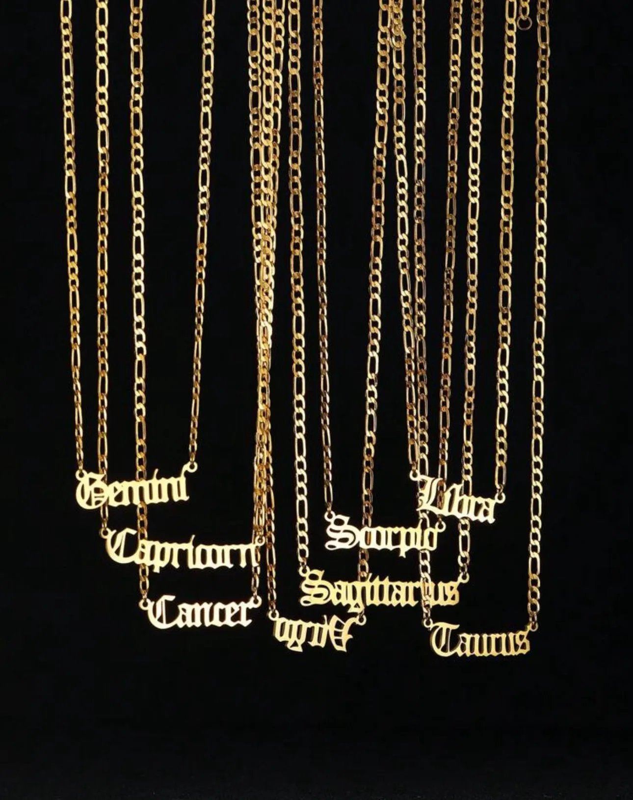Zodiac Gold Necklace